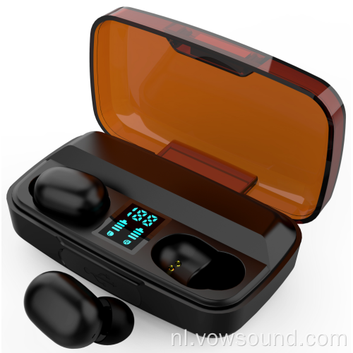 Draadloze oordopjes Bluetooth 5.0-koptelefoon True Wireless